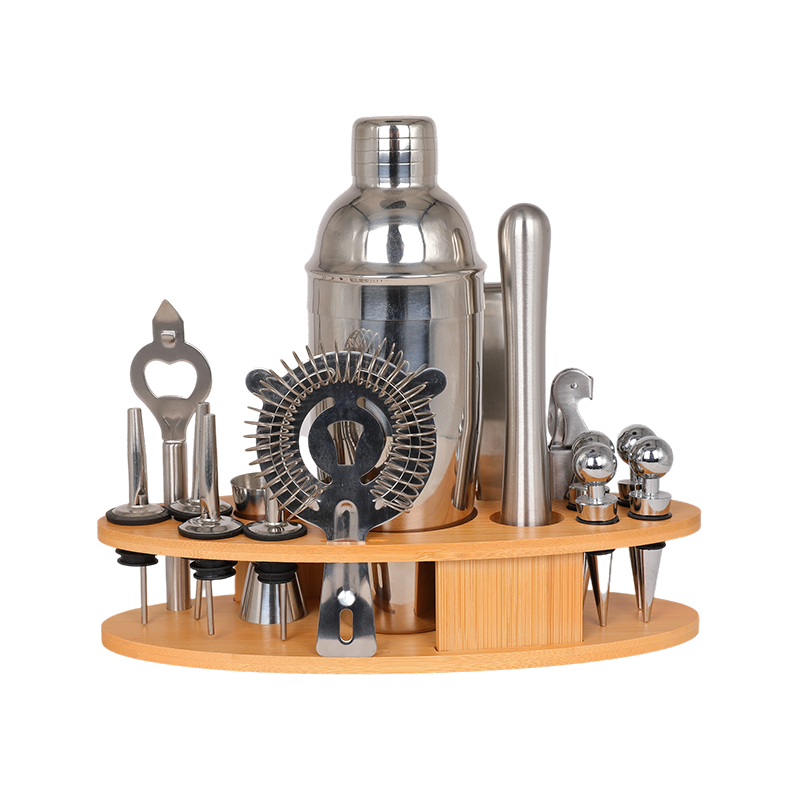 Kit de barman de 16 piezas, juego de coctelera