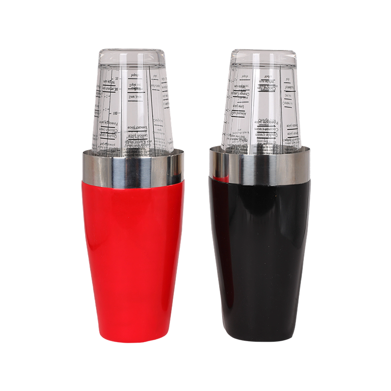 Coctelera Boston de acero inoxidable con recetas