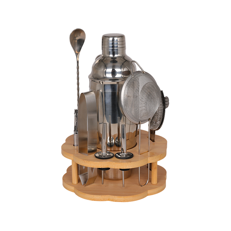 Kit de barman casero de 11 piezas para mezclar bebidas