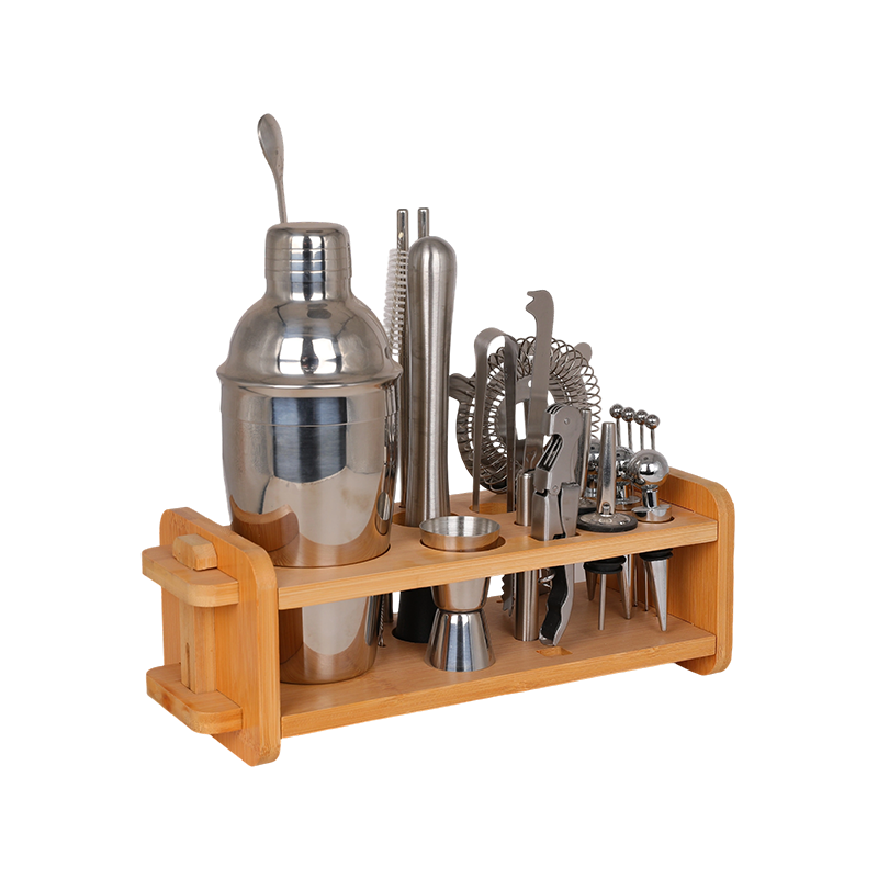 Kit agitador para preparar bebidas de 25 piezas para cóctel de bar